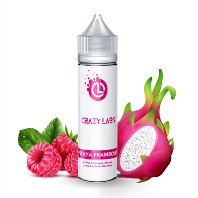 pitaya framboise 75ml crazy labs