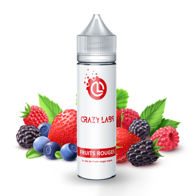 fruits rouges 75ml crazy labs