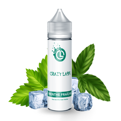 menthe fraîche 75ml crazy labs