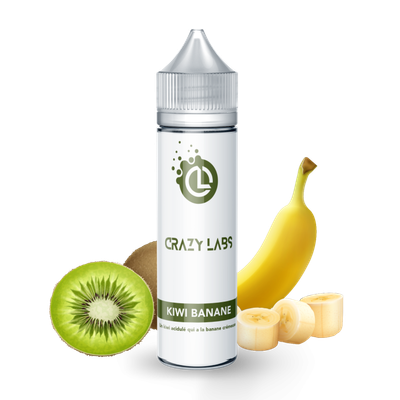 kiwi banane 75ml crazy labs