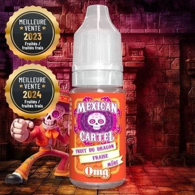 fruit du dragon fraise mûre mexican cartel